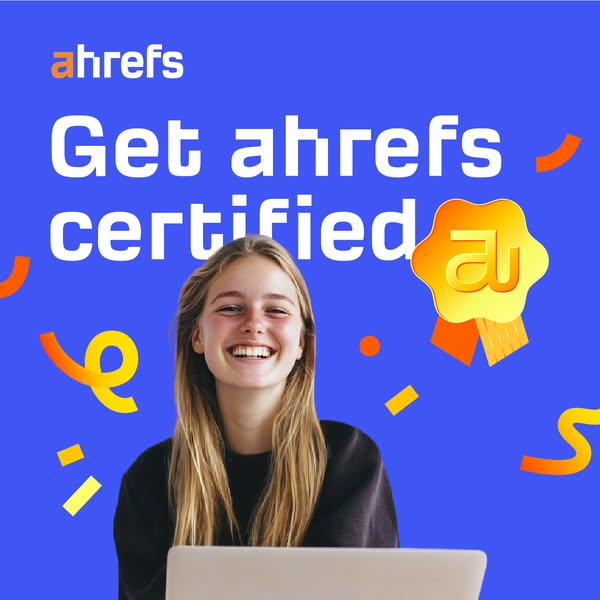 Ahrefs ad creative