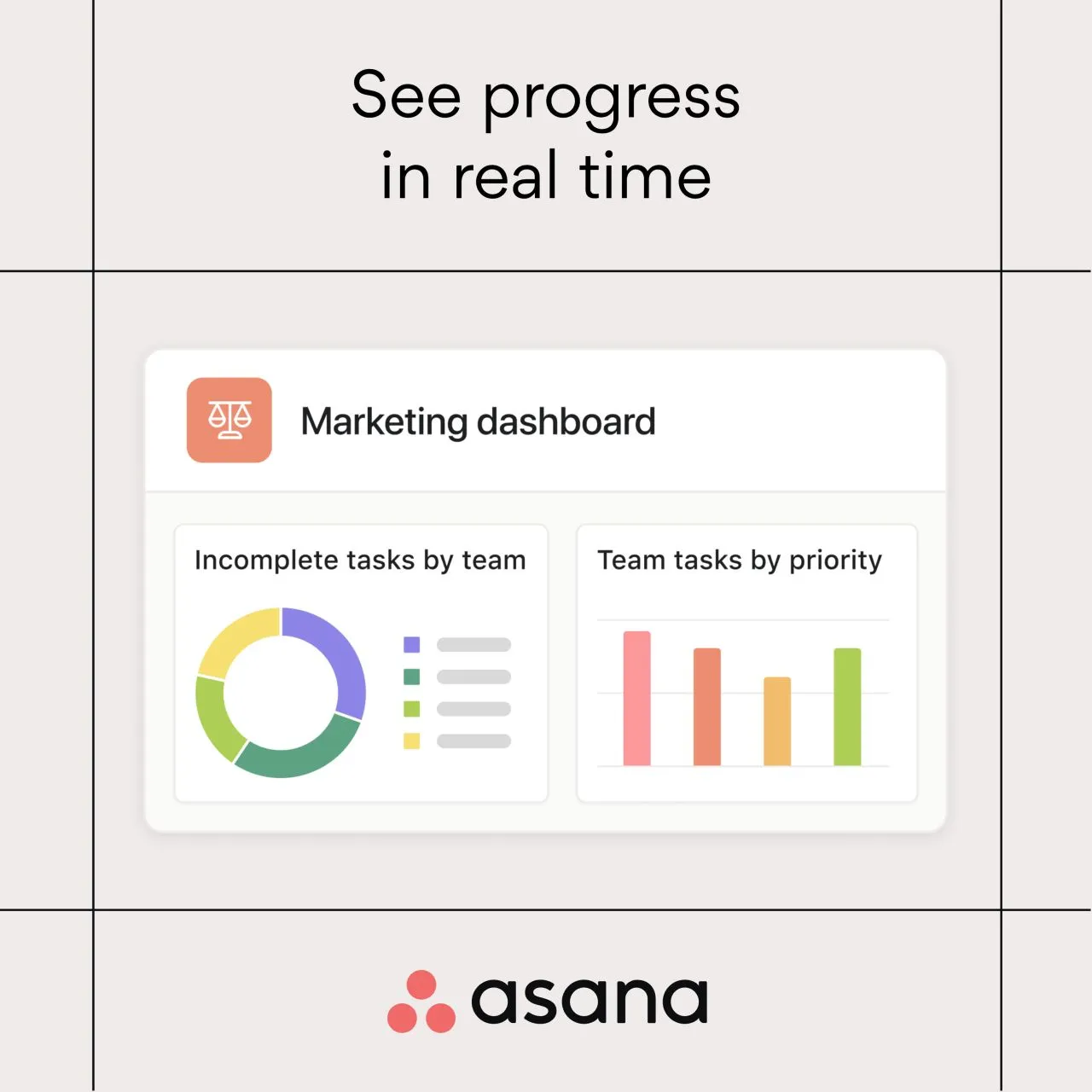 Asana ad creative