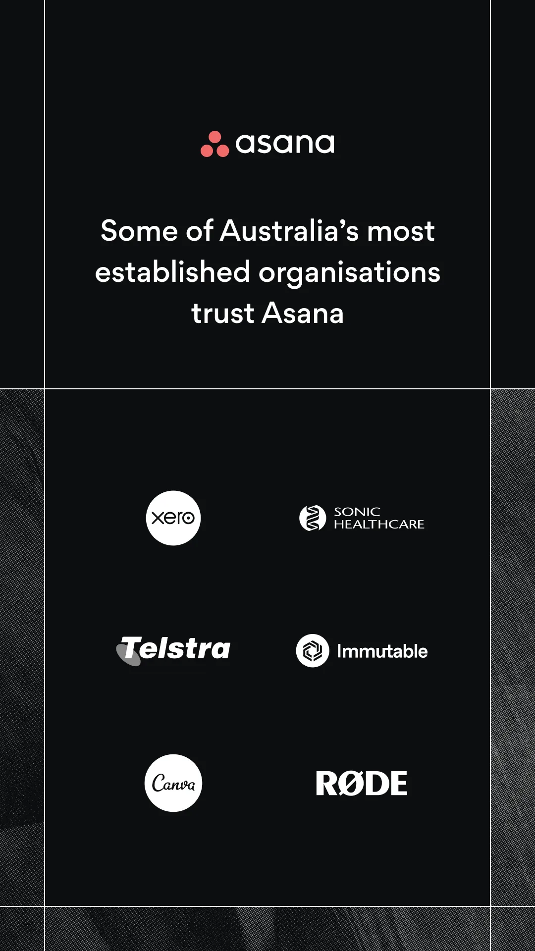 Asana ad creative