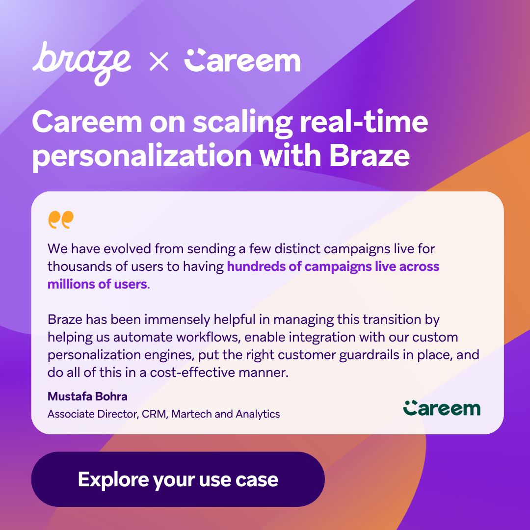 Braze ad creative