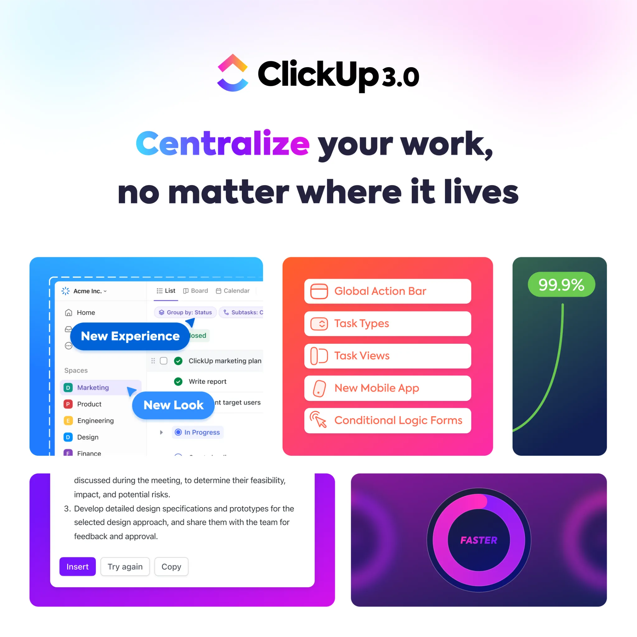ClickUp ad creative