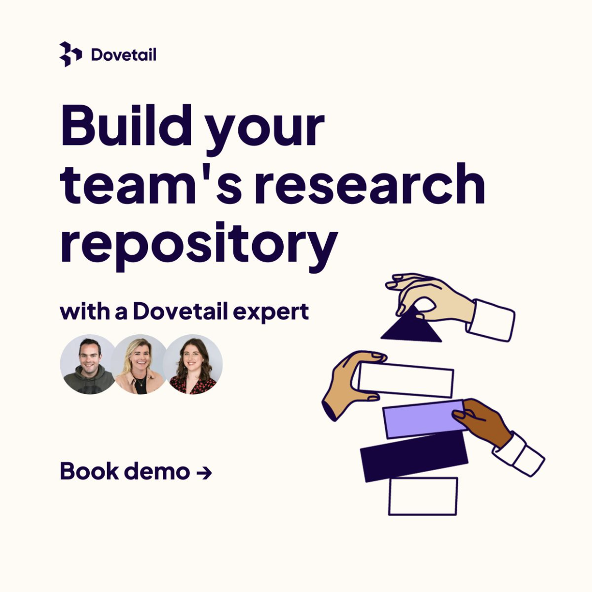 Dovetail ad creative