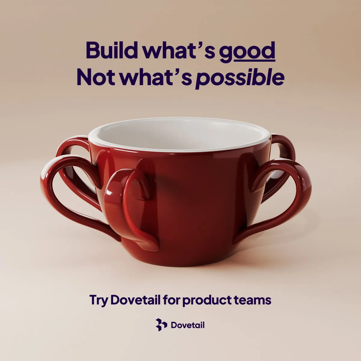 Dovetail ad creative