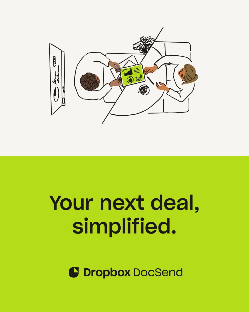 Dropbox DocSend ad creative