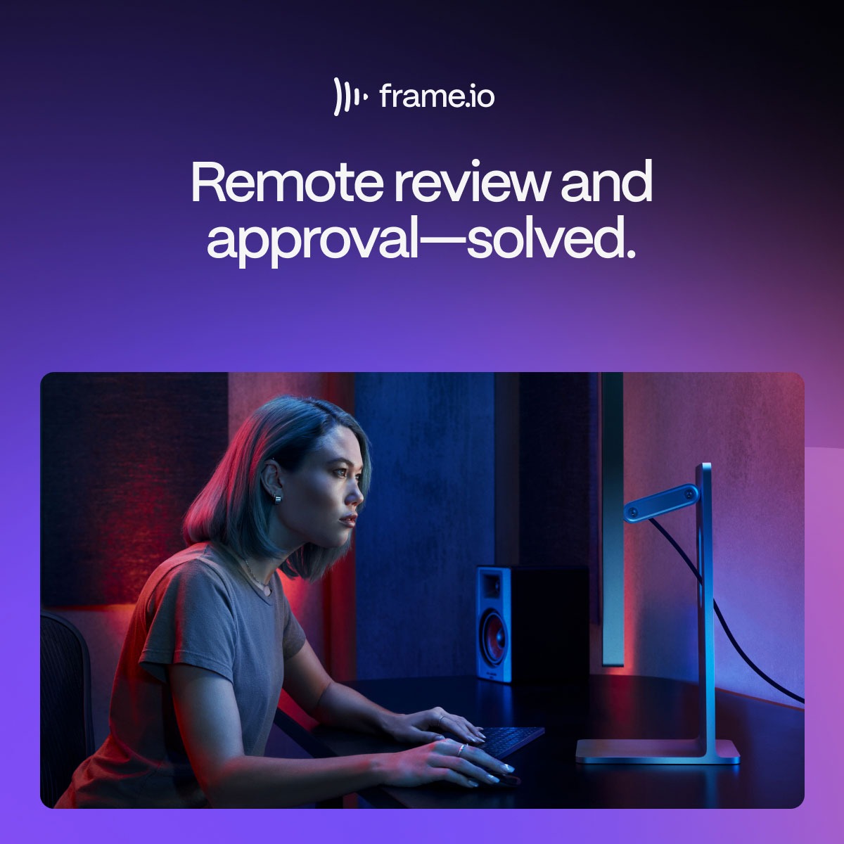 Frame.io ad creative