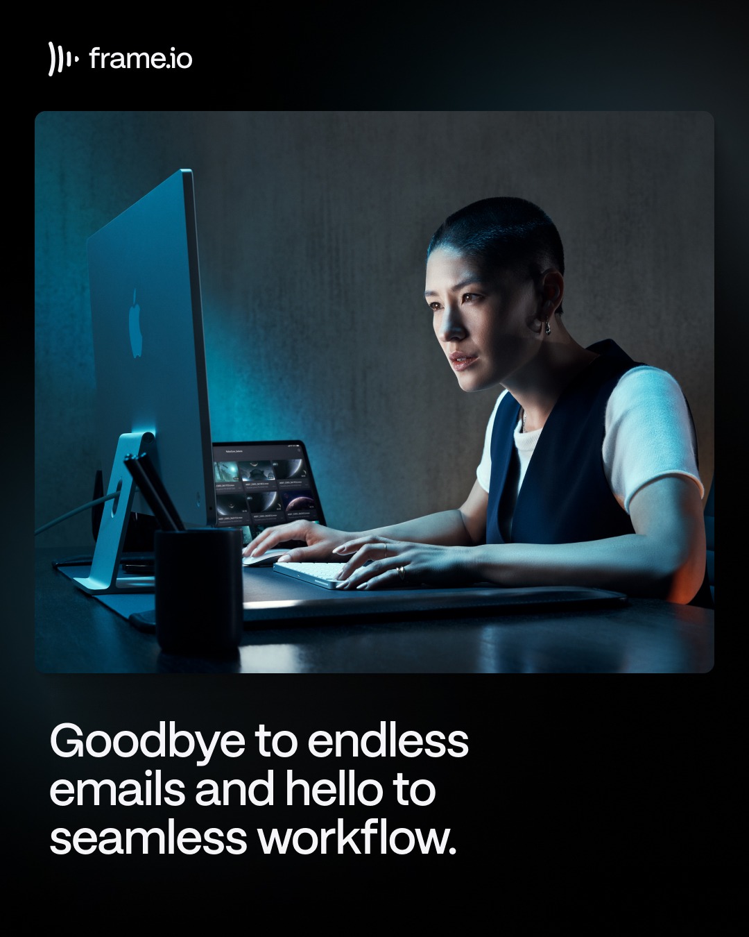 Frame.io ad creative
