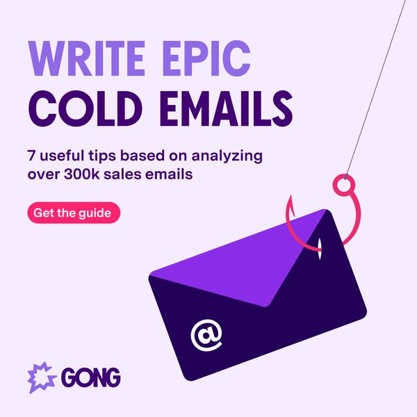 Gong ad creative