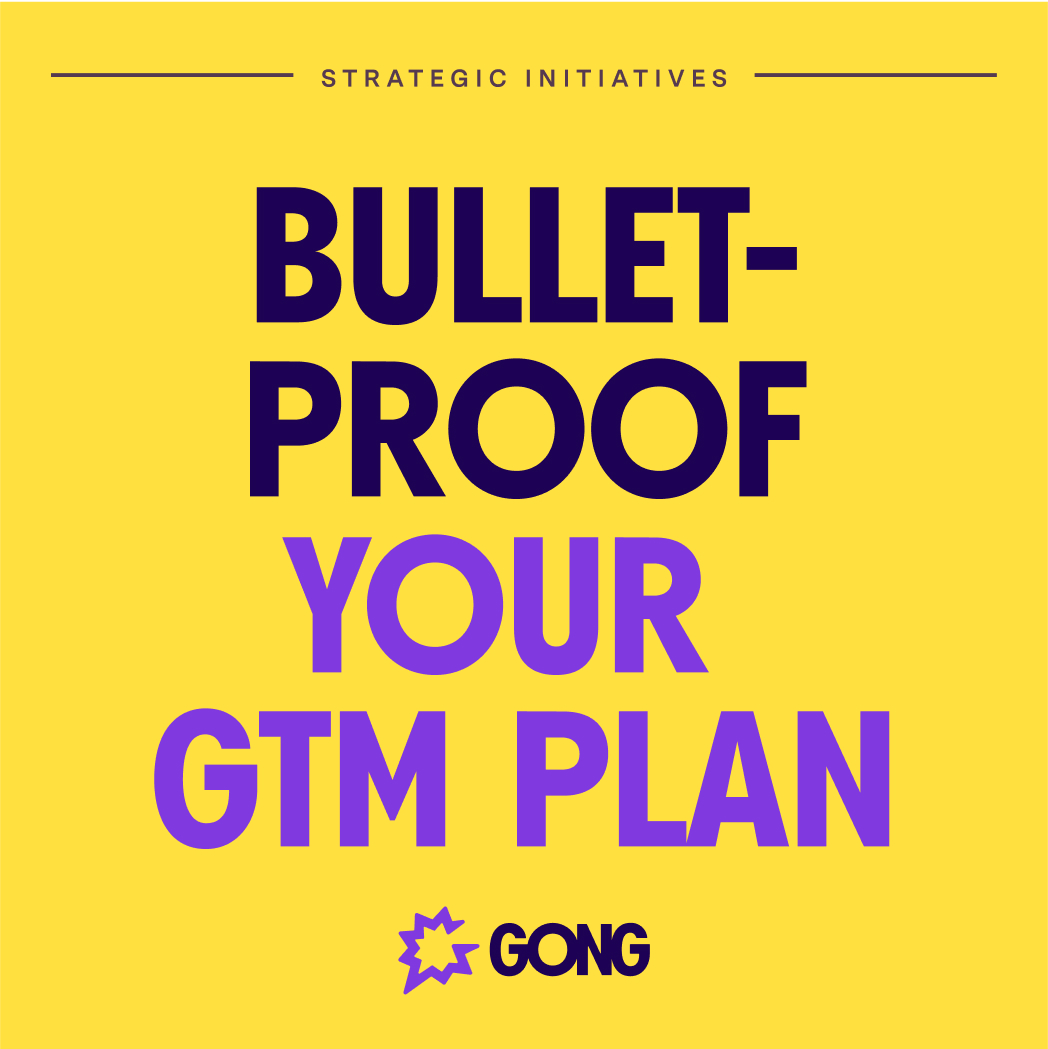 Gong ad creative