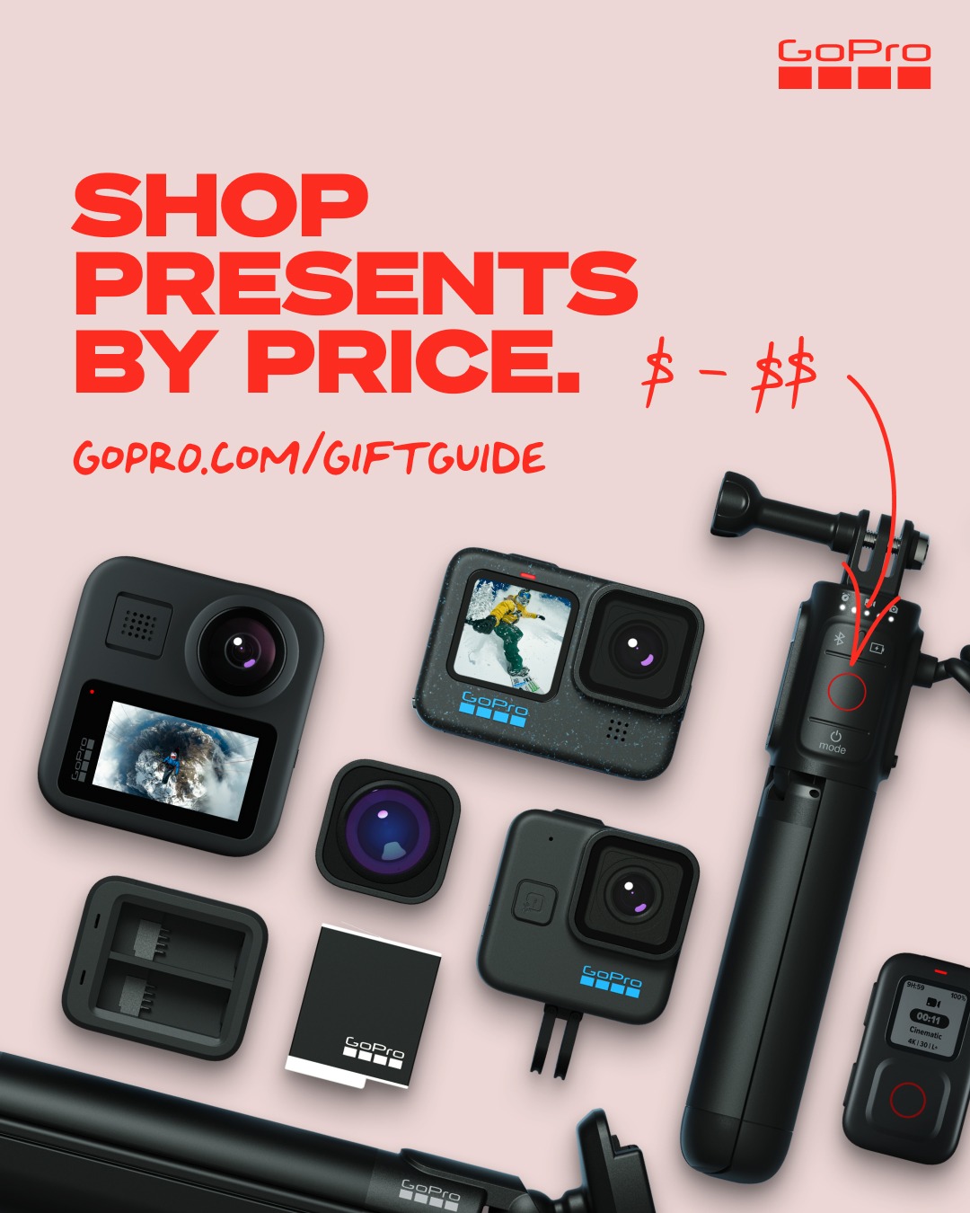 GoPro ad creative