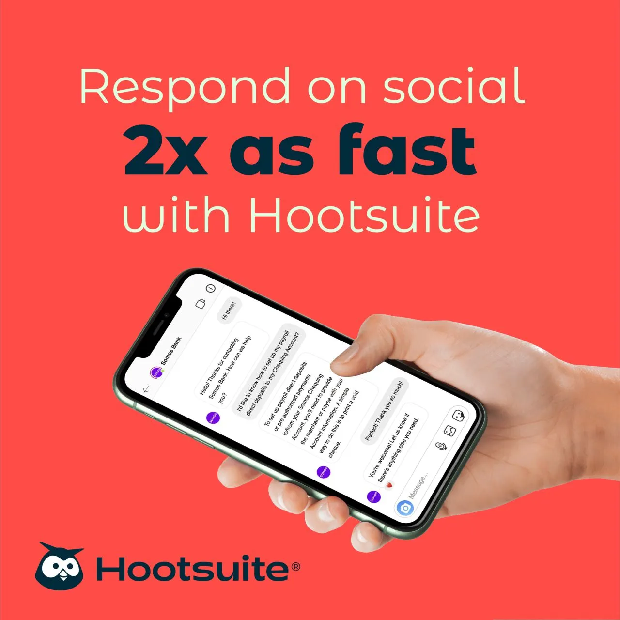 Hootsuite ad creative