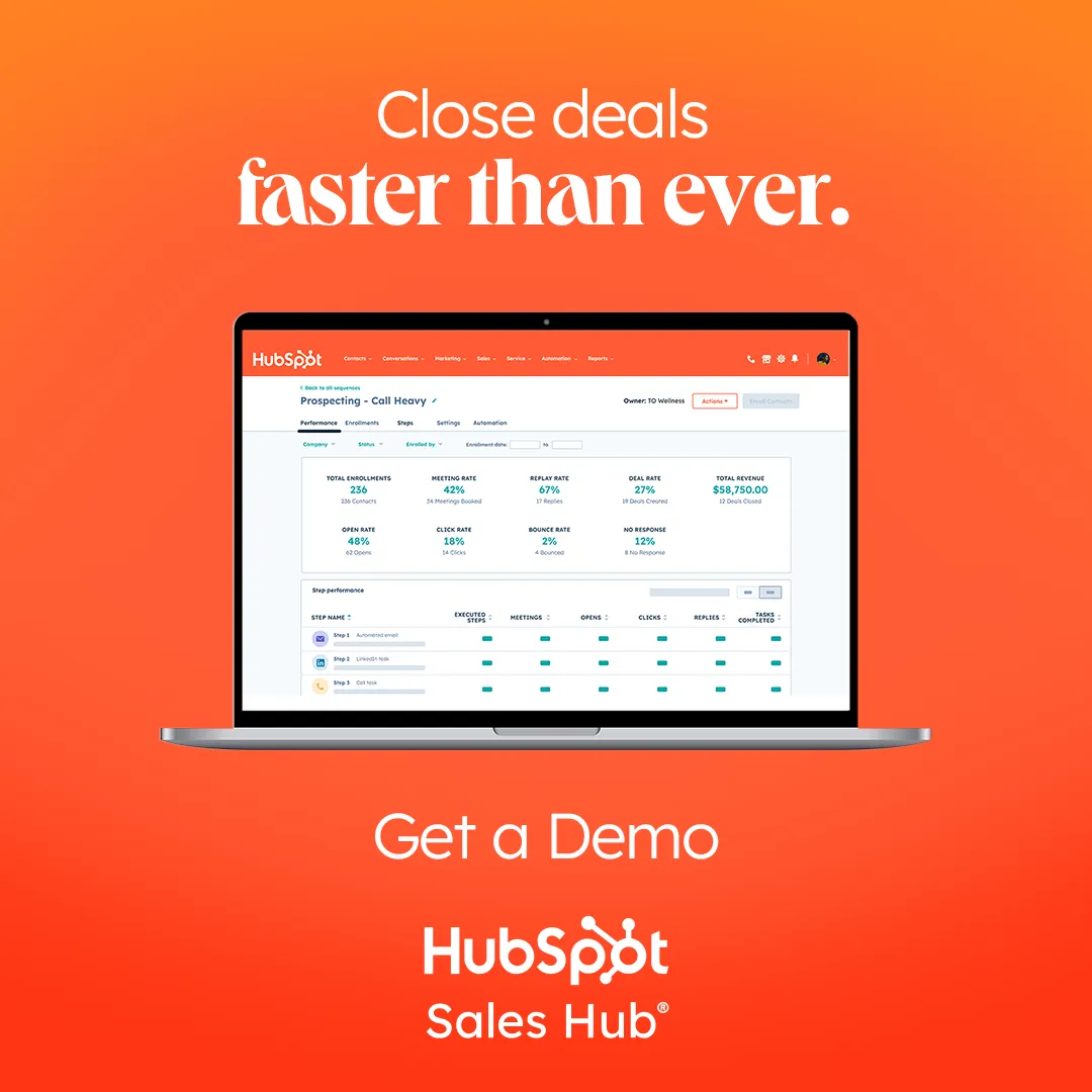 HubSpot ad creative