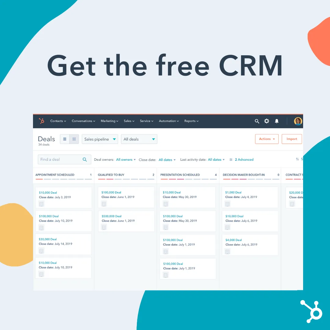 HubSpot ad creative