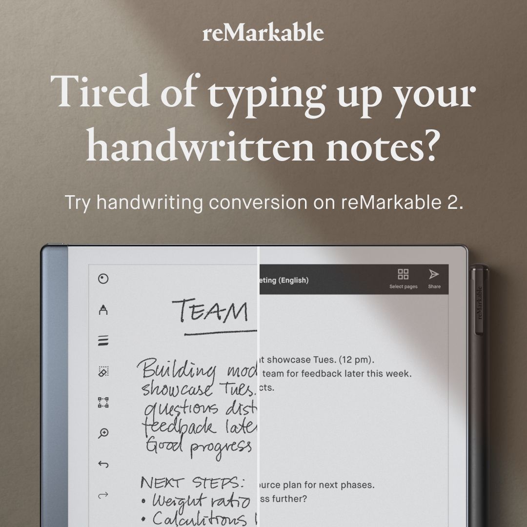 reMarkable ad creative