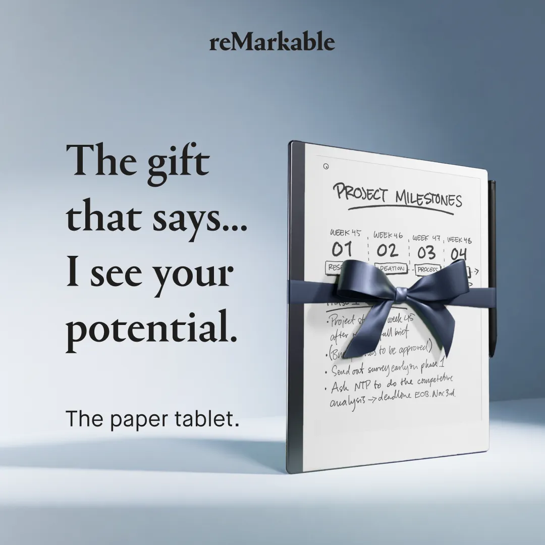 reMarkable ad creative