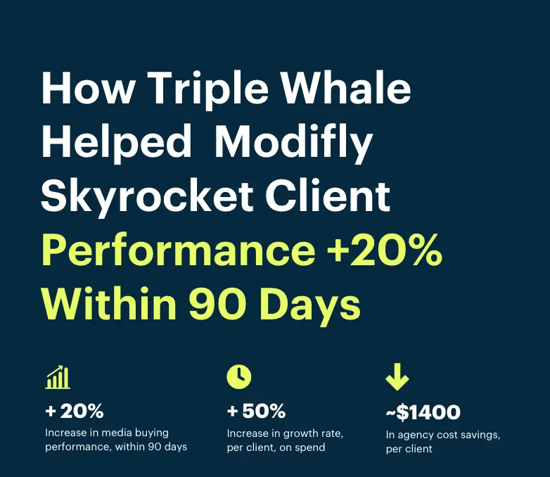 Triple Whale ad creative