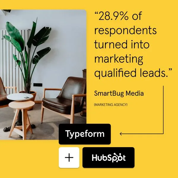 Typeform ad creative