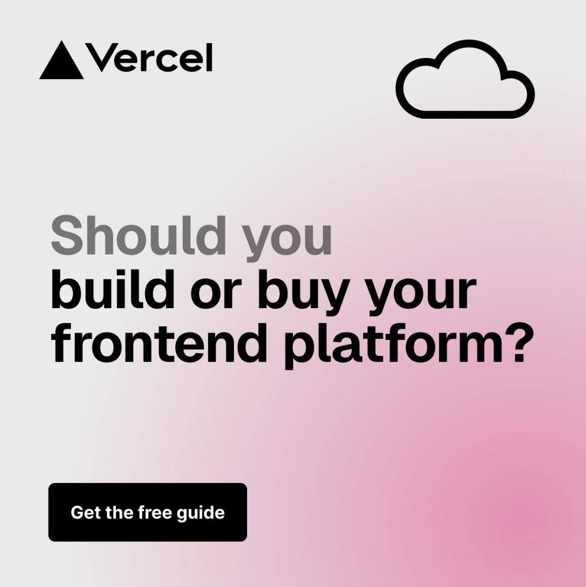 Vercel ad creative