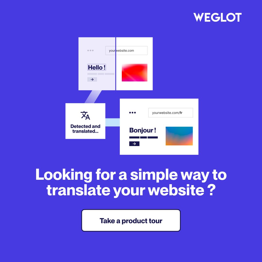 Weglot ad creative