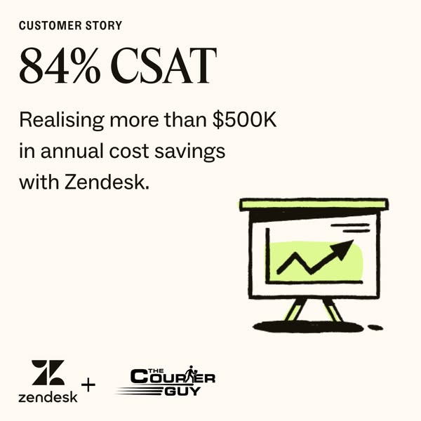 Zendesk ad creative